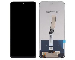 Kijelző Xiaomi Redmi Note 9 Pro, Redmi Note 9S LCD kijelző érintővel, fekete 